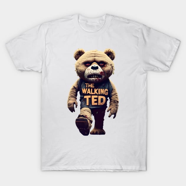 The Walking Ted T-Shirt by TooplesArt